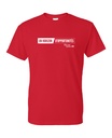 CSSMM - 8000 T-Shirt 50/50 (ROUGE) - SE. S14789 (AV)